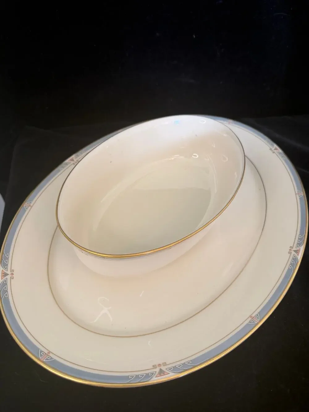 Lenox Monterey Platter and serving bowl set USA